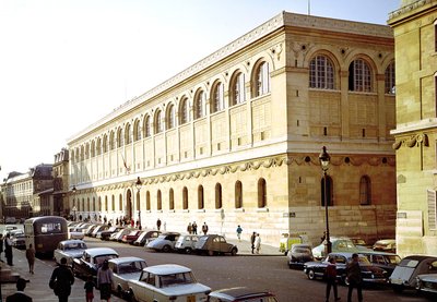 View of the Exterior, Built 1844-50 by Henri Labrouste